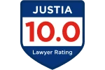 Justia 10 / Lawyer Rating - Badge